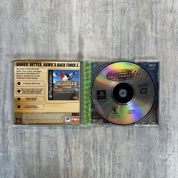 PS1 Tony Hawk's Pro Skater 2 (2000) Sony Playstation Classic Complete CIB Tested - Picture 3 of 4